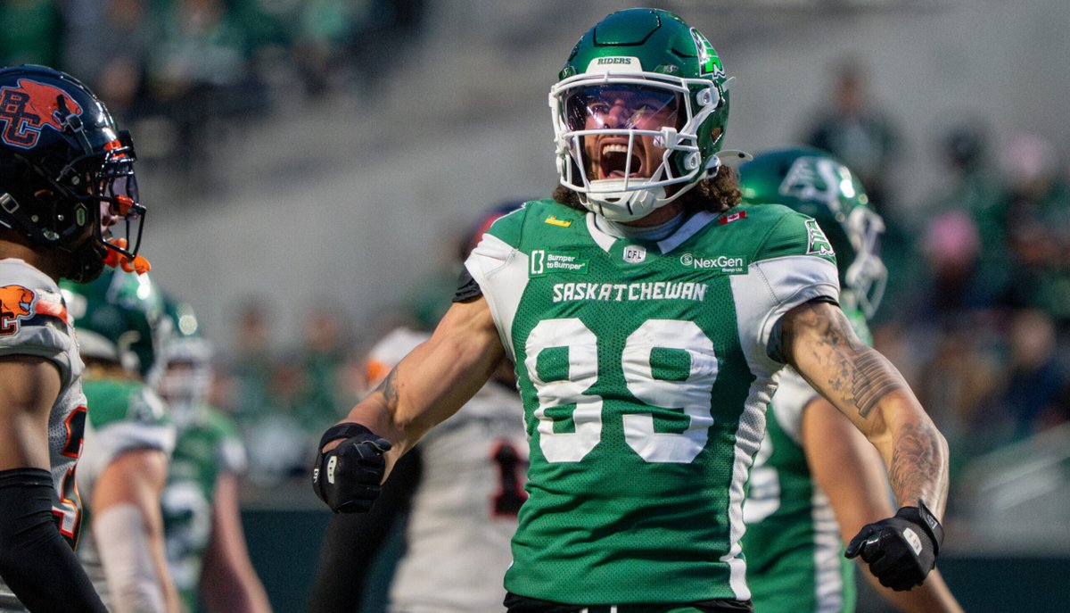 A healthy Schaffer-Baker is a “big bonus” for Roughriders: Kian Schaffer-Baker set a record the last time he was part of a CFL playoff game. He caught 12 passes — the most by a Saskatchewan Roughrider in a post-season contest — for 162… riderville.com/2025/10/31/a-h… via <a href="/robvanstone/">Rob Vanstone</a>