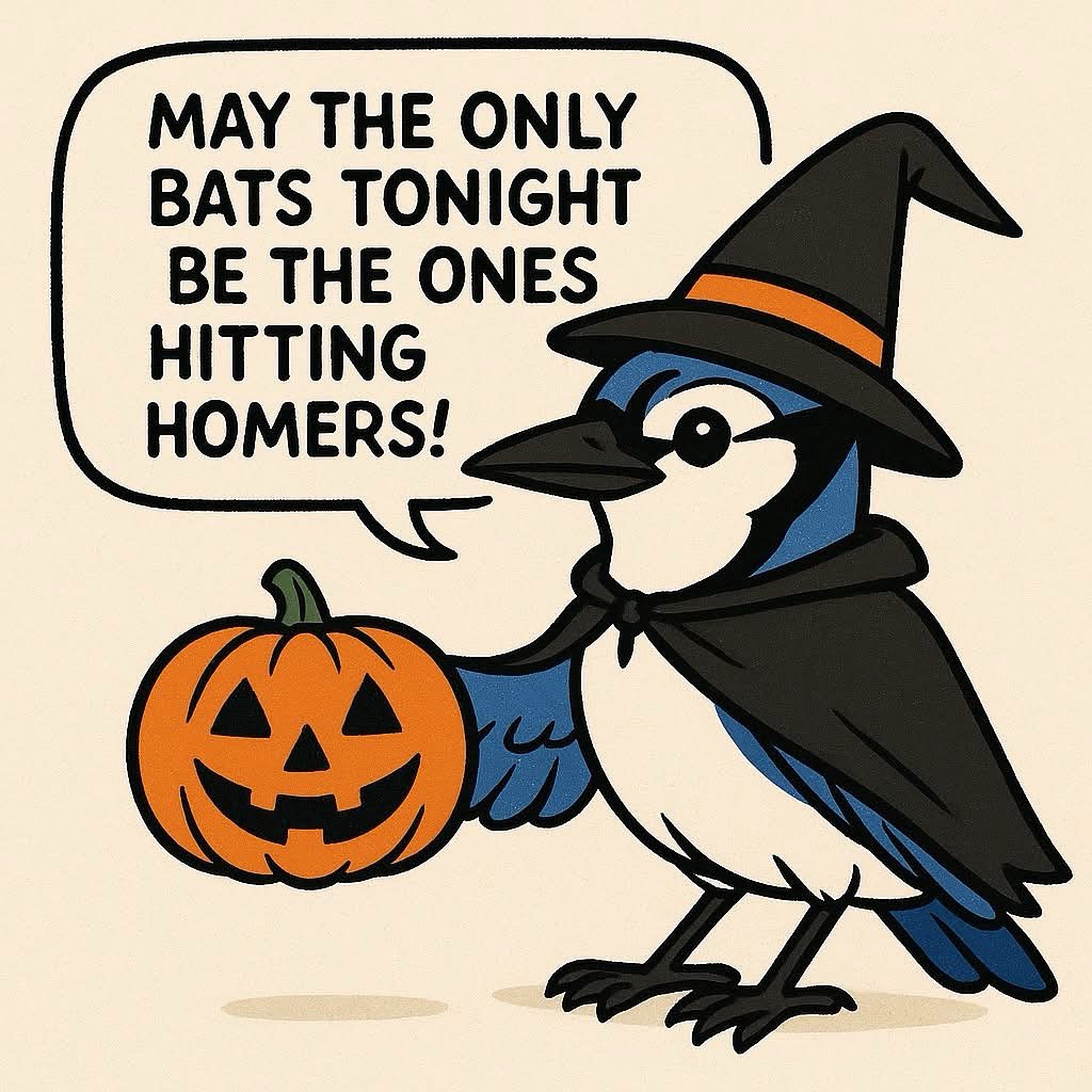 #letsgobluejays ⚾️🎃