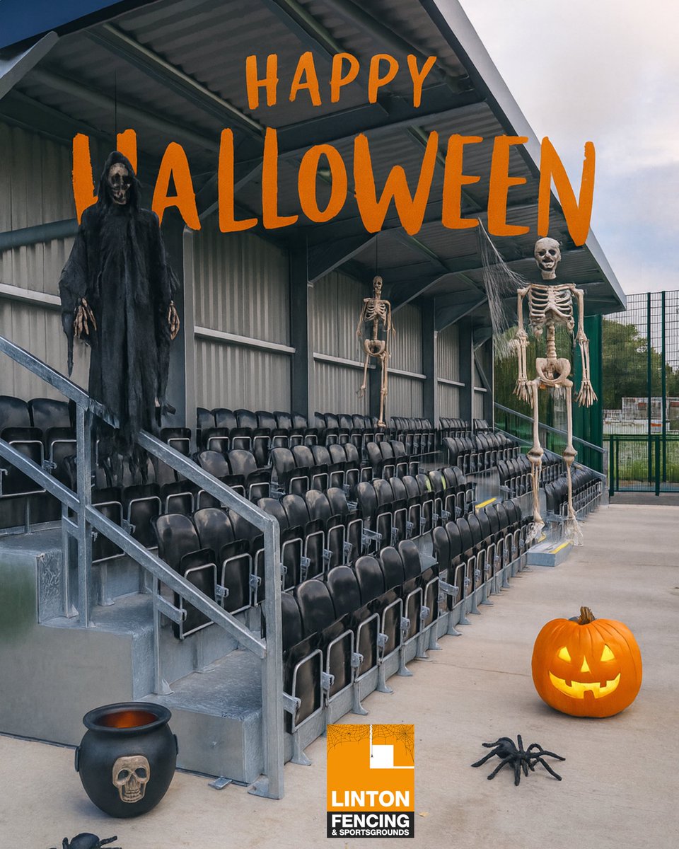 LintonStadia's tweet photo. Something feels a little off about this stand… 👻☠️🎃

Happy Halloween from all at Linton 🎃🎇 https://t.co/GCfIuDLkm9