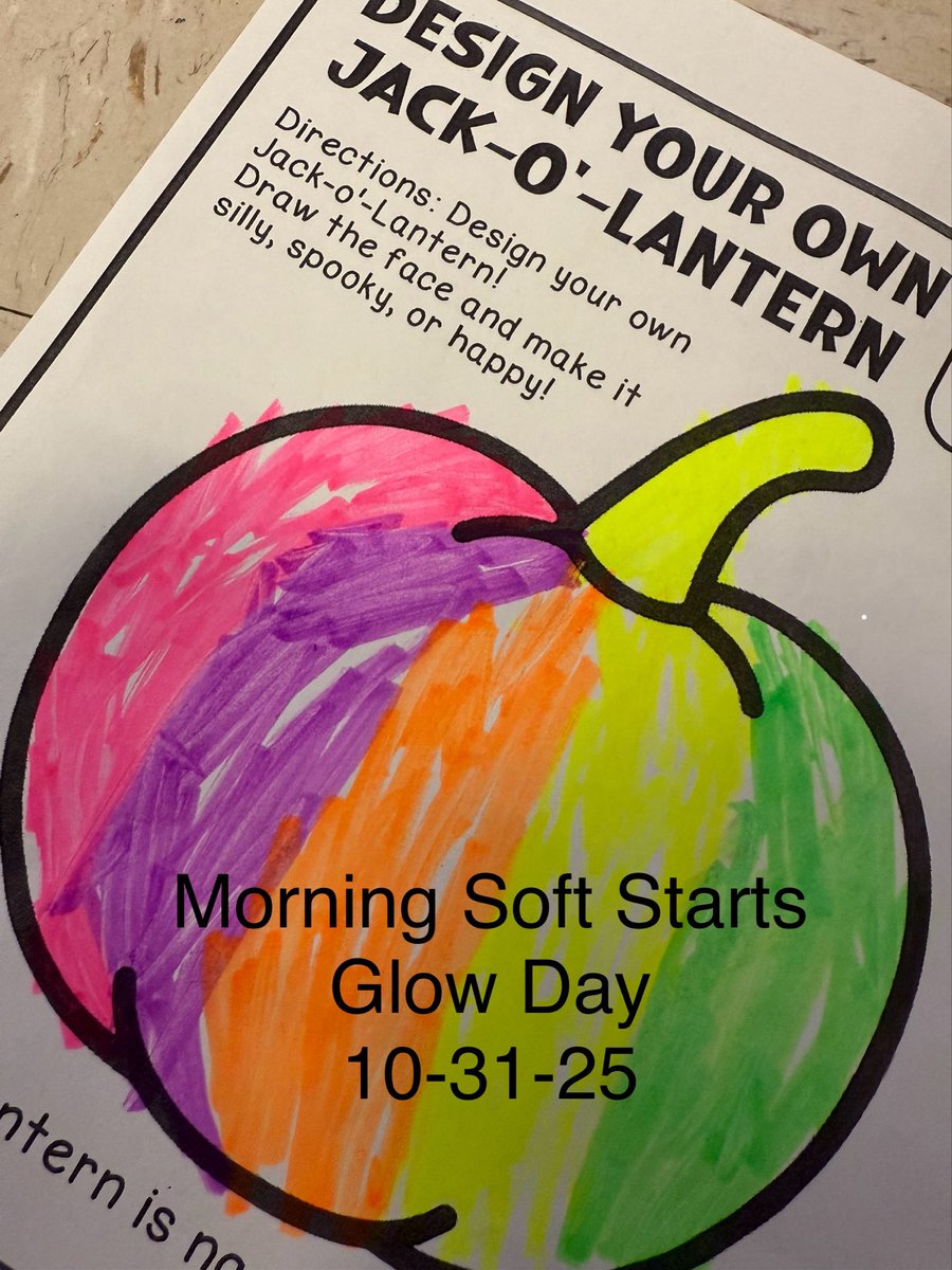 RannPMES's tweet photo. Glow Soft Starts were a hit this morning! https://t.co/QEH5nHXJu0