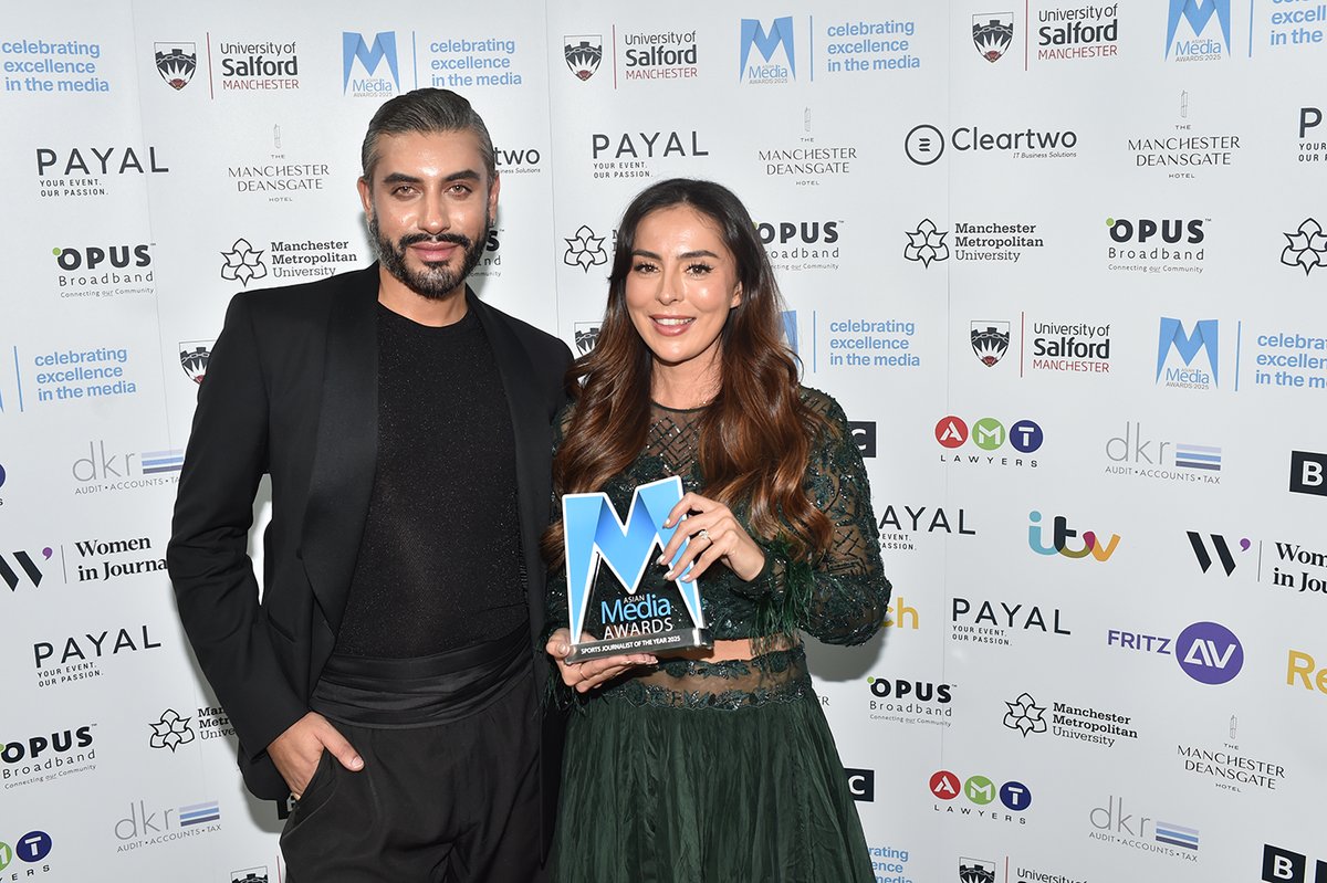 Congratulations to <a href="/mimwalkerkhan/">Miriam Walker-Khan</a> on being named Sports Journalist of the Year at the Asian Media Awards — a fantastic and well-deserved recognition of her outstanding work and impact in sports journalism!