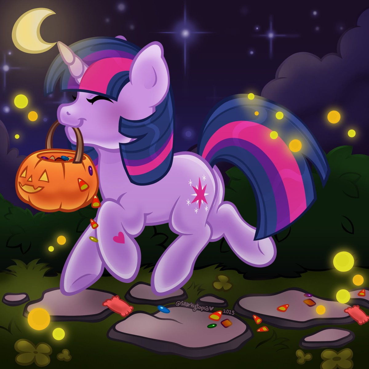 Happy Halloween from Twilight Sparkle! #mlpfim