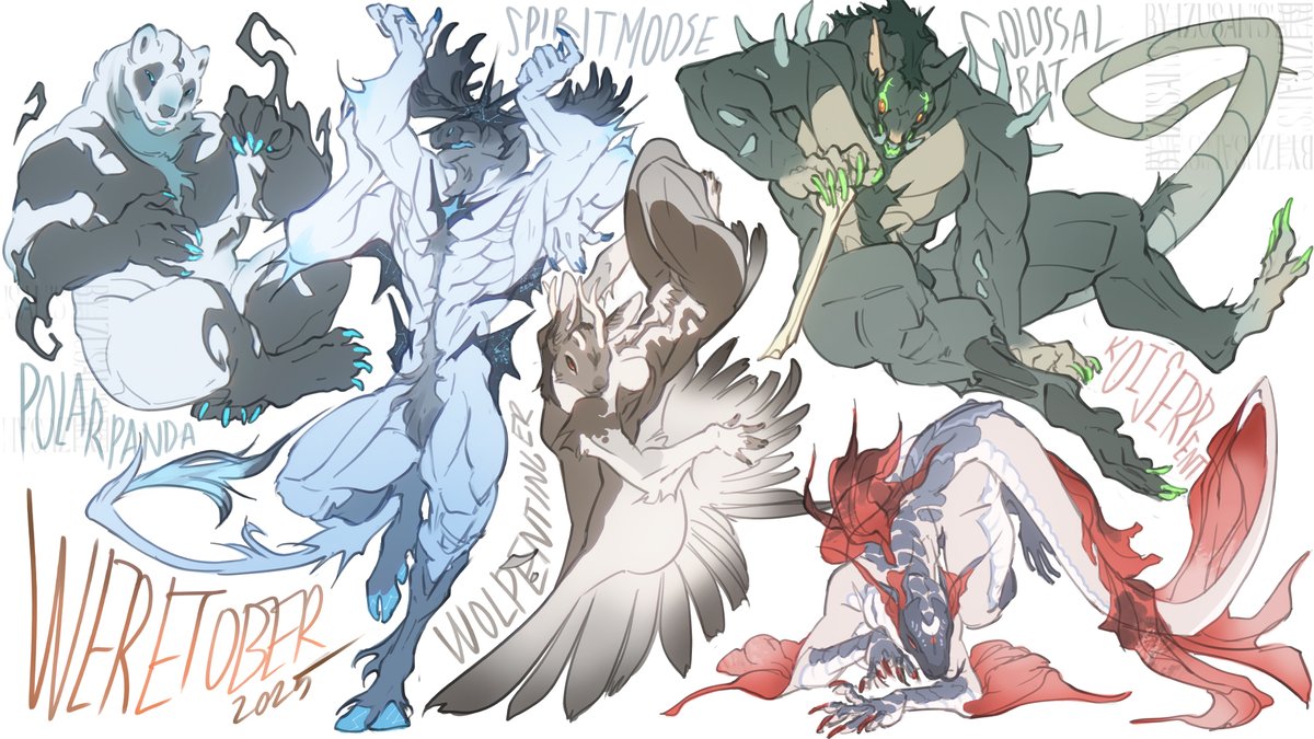 CryptidIzusan's tweet image. the end of the month and the end of the really cool challenge!
thank you all for the support of my work and for practically reviving me after artblock🖤

day 27-31 for #Weretober2025 
thank you for amazing themes @TFiddlerArt✨
#sketch #weretober #digitalart #halloween #furry