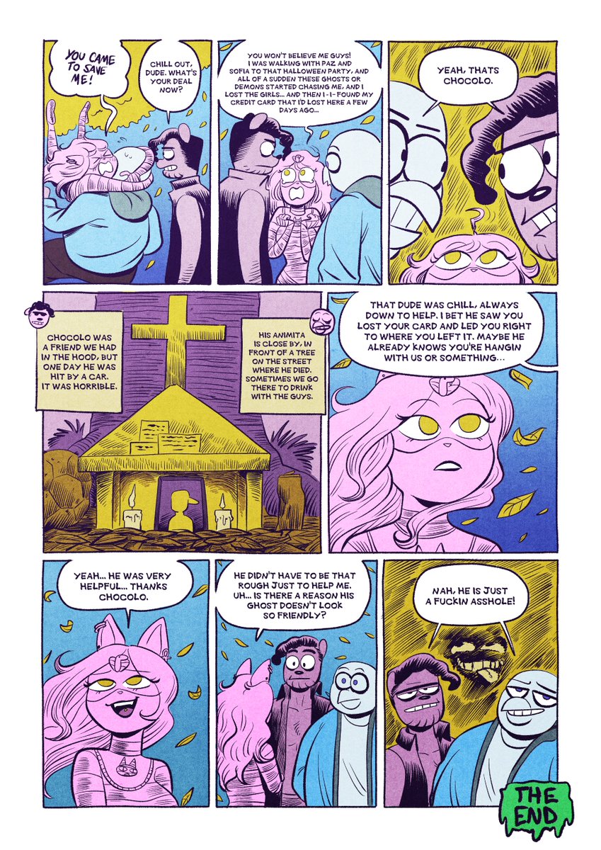 Ghost town (5/5) Thanks for reading, happy halloween!