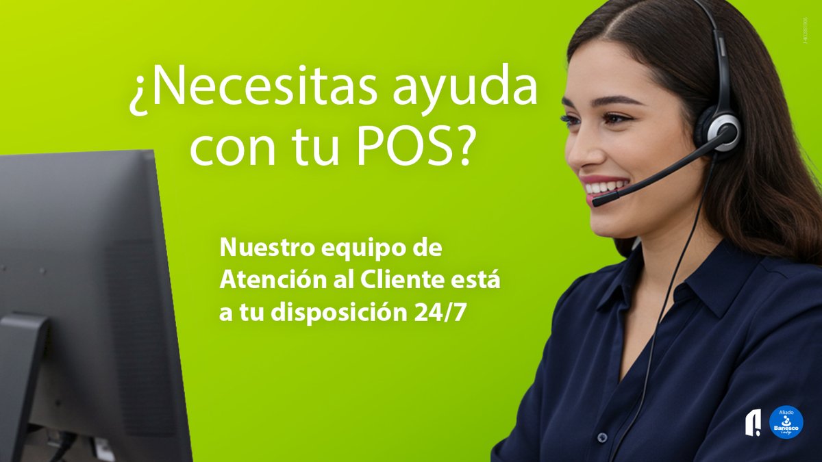 ¿Llegó el fin de semana y necesitas ayuda con tu #POS?
 
📲Nuestro equipo técnico está disponible 24/7 a través de #WhatsApp. Escríbenos al (0414) 278-4473 para aclarar tus dudas en cualquier momento del día.

#nativaPagos #AliadoBanesco