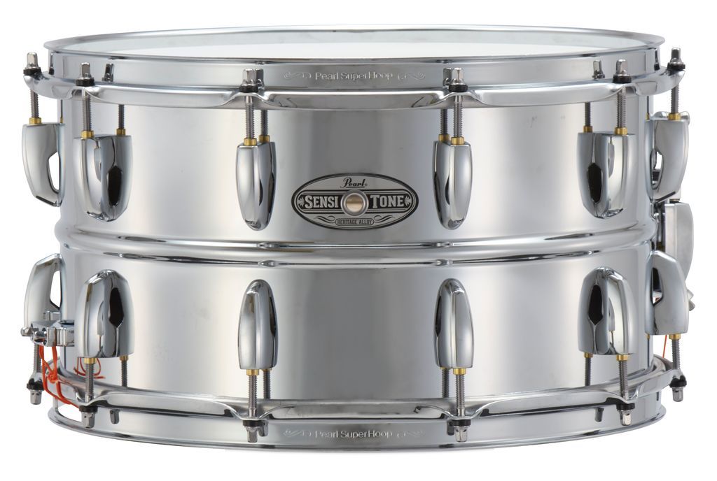 SensiTone Heritage Alloy 14x8.0” Deep Steel Snare Drum 発売！ 黄金