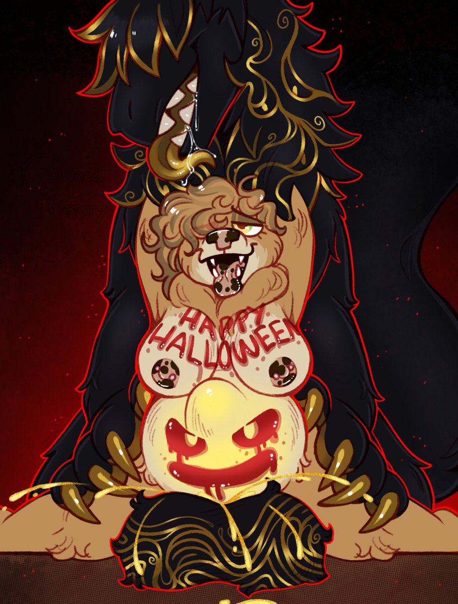 Commission for Goldie ft. Aleks!

Make a jack-o-lantern out of this pumped-kin!

🎃🐻🎃