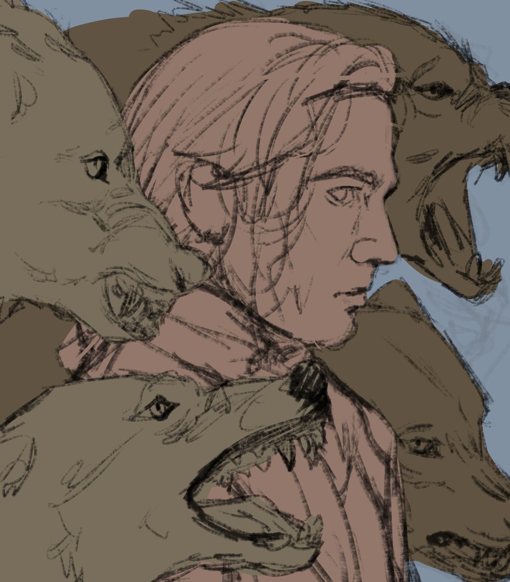 Shuploc's tweet image. The sketch -> the final piece