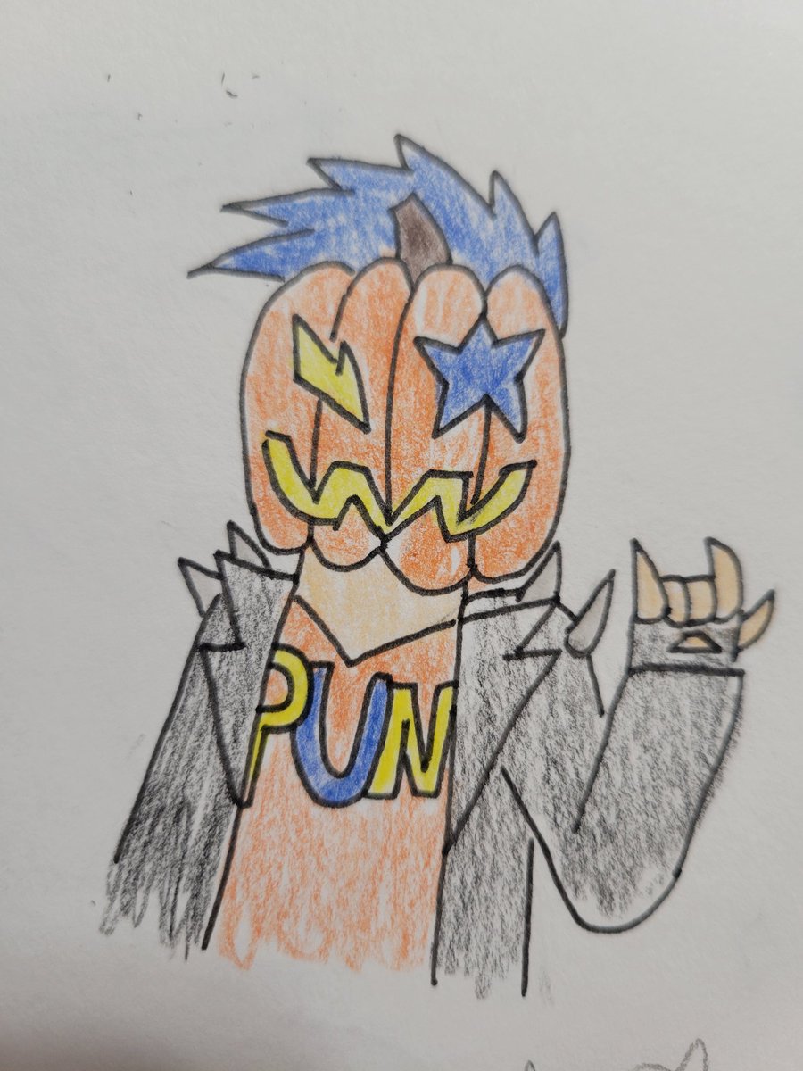 HeroicArtwork's tweet photo. HAPPY HALLOWEEN PEOPLE! GET PUNKJACK'D!
#marvel #spidersona #art #traditional #traditionalart #oc #colorpencil #SpiderVerse #kamenrider #punkjack https://t.co/tZAFV8zHqi