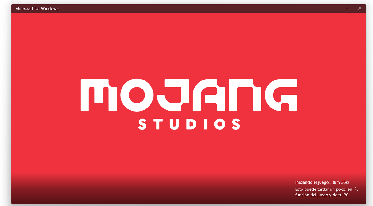 divanjmYT's tweet photo. @MojangSupport Can´t launch Minecraft Bedrock PC 

Once update 1.21.120 was released, the Minecraft icon disappeared from my desktop and now when I try to launch the game from the launcher, it never gets past the red Mojang loading screen. 
@MojangSupport https://t.co/mzBUZzMjz1