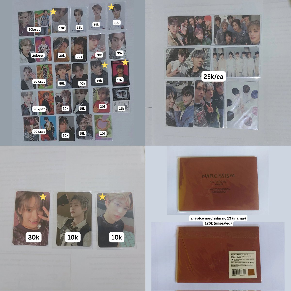 wts aab pc nct 
[mau stopcollect]

tnc &amp; price on pict 
dom medan, ina 

t. want to sell pc nct 127 nct dream nct 2023 2021 2018 wayv unit group johnny taeyong yuta kun doyoung ten jaehyun jungwoo mark xiaojun hendery renjun jeno haechan jaemin yangyang chenle jisung