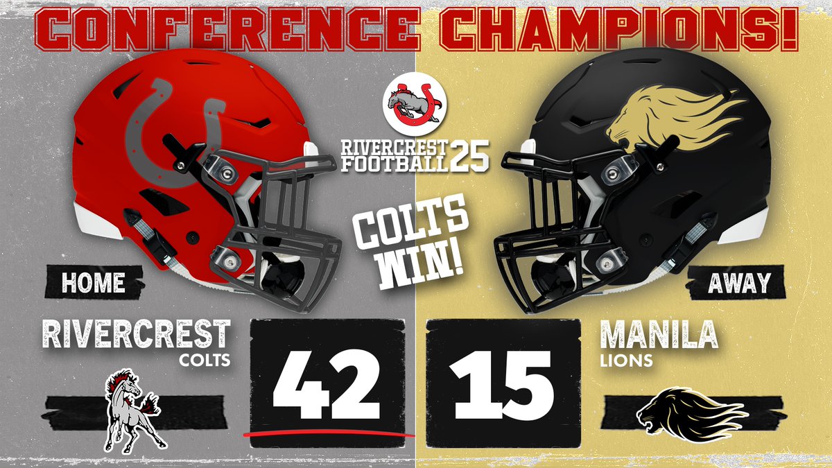 Clinched 3A-3 conference championship! Jayden Ralph 7/9 136yds 3TDs; <a href="/buddah_harris/">Buddah Harris</a> 5-105yds 2TDs rec, 1 punt return TD <a href="/ArRecruitingGuy/">Richard Davenport</a> <a href="/PrepRedzoneAR/">Prep Redzone Arkansas</a> <a href="/SBLiveARK/">Arkansas High School On SI</a> <a href="/HootensARFBall/">HootensARFootball</a> <a href="/Futurestar28368/">Arkansas High School Spotlight</a>