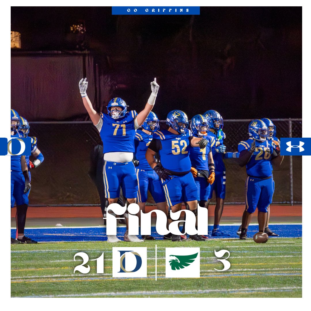 21 fourth quarter points and a stifling Donovan defense hands St. Joseph's Metuchen its first loss of the season.

Non-public B playoff pairings come out on Sunday. 

#DCFootball #donovancatholic #ItMakesADifference