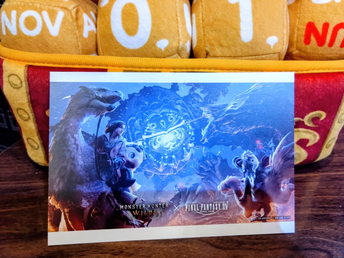 モンハン FF14 コラボ ランチョンマット モンハン FF14 コラボ ランチョンマット 公式】モンハン酒場 on X: