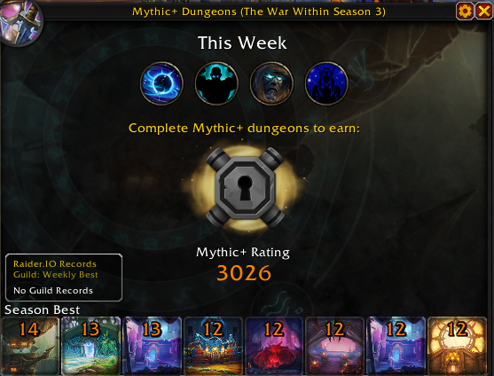First 3k healer EVER AND resil 12's