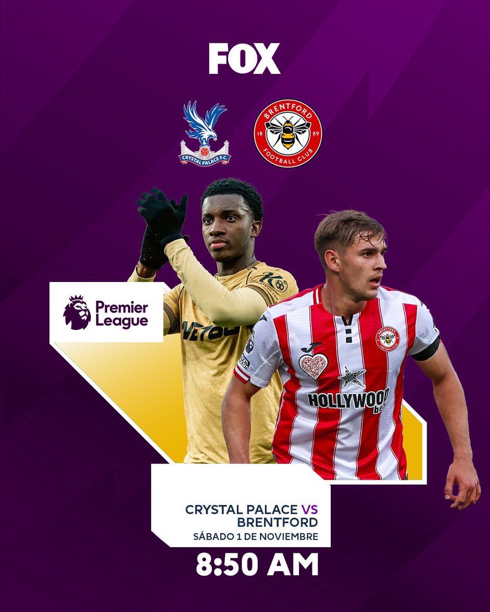 Mañana Derby londinense por <a href="/somos_FOX/">FOX</a> 

El Crystal Palace de Glasner recibe a un Brentford con 3 victorias consecutivas, y 4 en sus últimos 5 partidos. 

Partidazo el que tendremos 9AM junto a <a href="/oscarmendoza02/">Oscar Mendoza</a> 

Por allá nos vemos. 🏴󠁧󠁢󠁥󠁮󠁧󠁿
