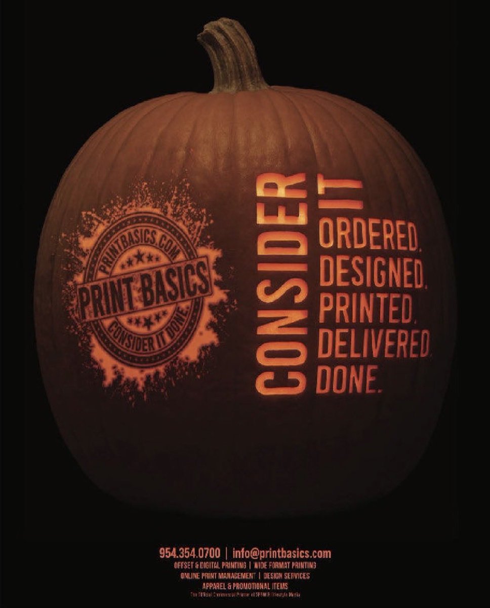 printbasics's tweet image. Happy Halloween, everyone. Be safe out there 🎃