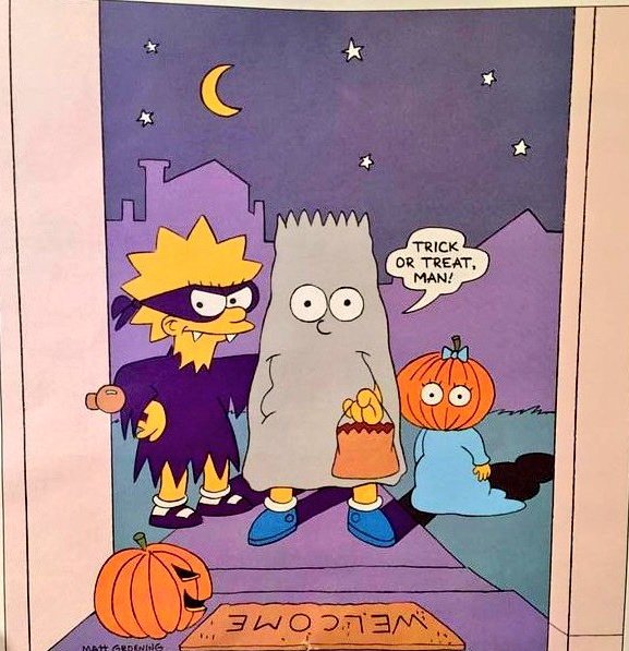 From the <a href="/TheSimpsons/">The Simpsons</a> Fun Calendar for October 1991 🗓 

#SpookySeason 🎃 #TheSimpsonsGoats #TheSimpsons #SimpsonsForever