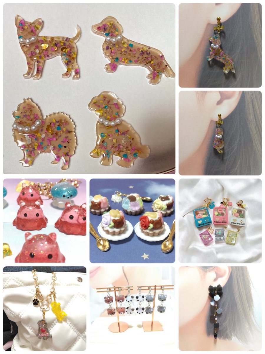 桜🌸なずいろ＊レジンアクセサリー＊ on X