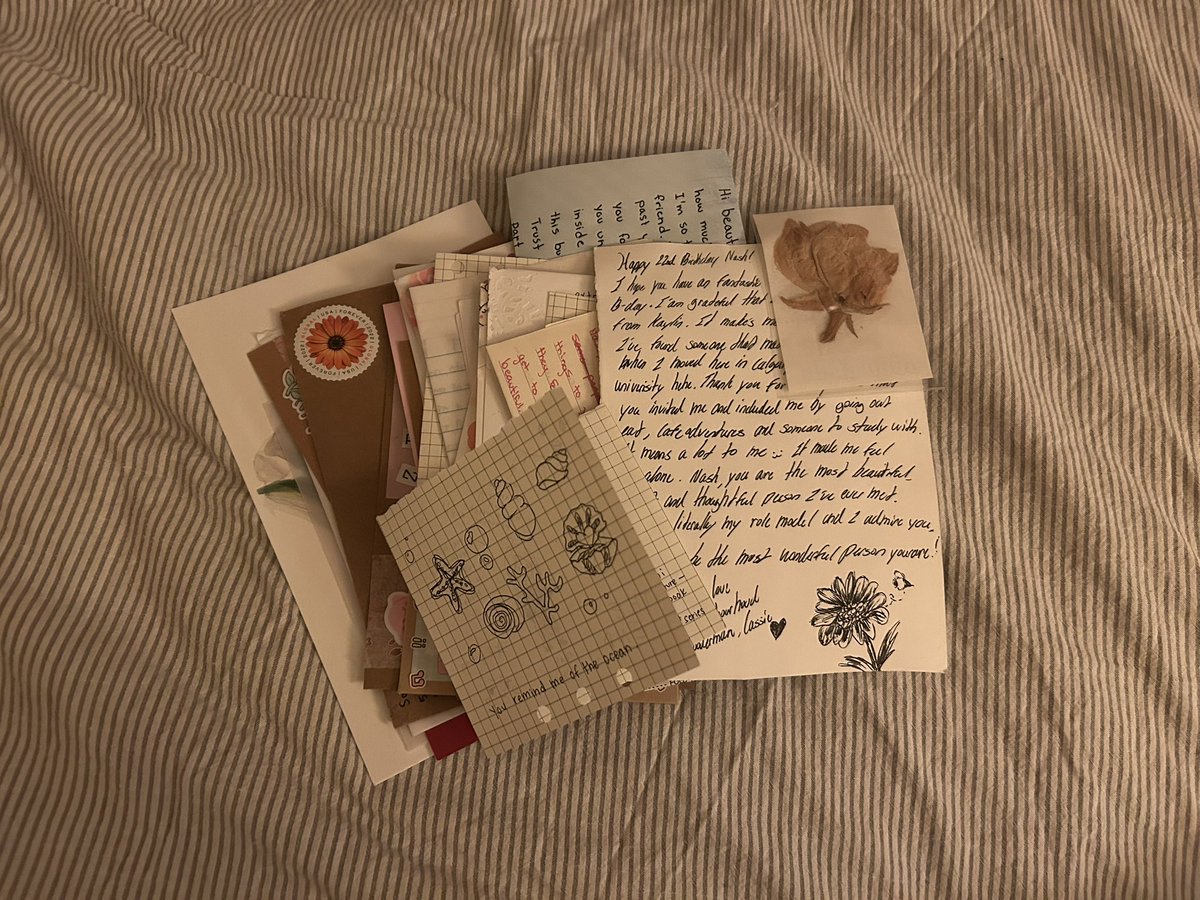 34rths's tweet image. I'm quite sentimental about Everything.  I have all the letters you've sent me