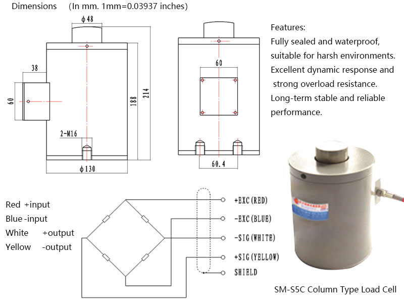 xiodng250196's tweet image. SM-S5C Load Cell: Built with U.S. BEAN strain gauge technology. Features fast dynamic response, high overload capacity &amp;amp; self-aligning design. IP68 sealed for harsh environments. Ideal for heavy-duty truck scales &amp;amp; industrial hoppers. #LoadCell #WeighingTech #Industrial