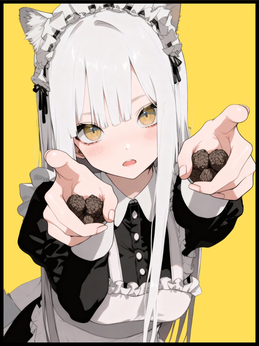 リス耳メイドさんと秋遊び
#AI落ち葉拾い