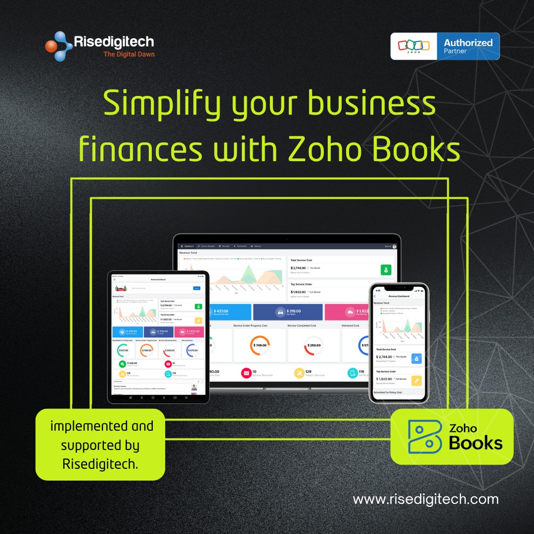 risedigitech's tweet image. ✨ Manage your business finances like a pro!📊

Switch to #ZohoBooks for effortless accounting, smart automation &amp;amp; real-time insights — all in one place.

Book Free Demo: +91 87708 96004

#ZohoPartner #BusinessFinance #GSTBilling #AutomationTools