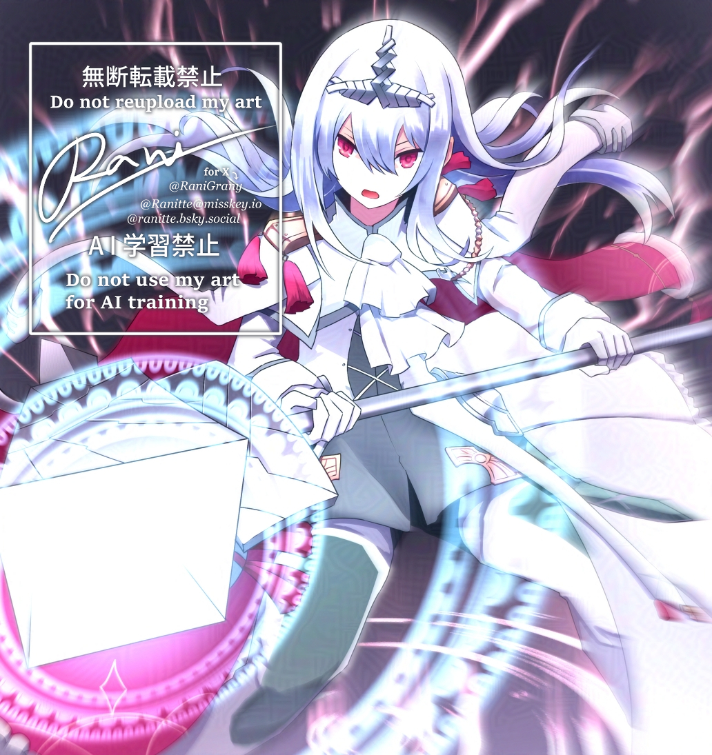 Skebで描かせていただいたよそのこOCのサンプルです 