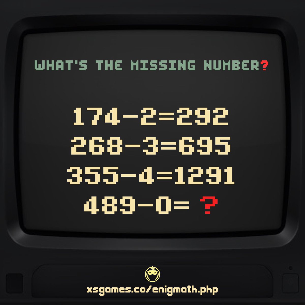 xsgames_'s tweet image. Can you crack this puzzle? 🧠 
#PuzzleFun #puzzle #videogames #indiedev