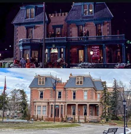 segoviejo's tweet photo. @TuskyNHL @utahjazzbear The Snowy Owl Benefit scene from Dumb and Dumber was filmed in downtown Salt Lake City. The Devereaux House (exterior) and the Union Pacific Depot (interior) are both right across the street from the Delta Center. 👀 (Photo credit to Jacob Barlow) https://t.co/ItqZZQE0lL
