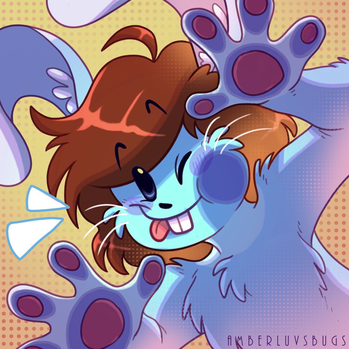 Icon commission for <a href="/Slushy_Anime/">Slushy_Anime</a> 
#bunny #characterdesign #Commission