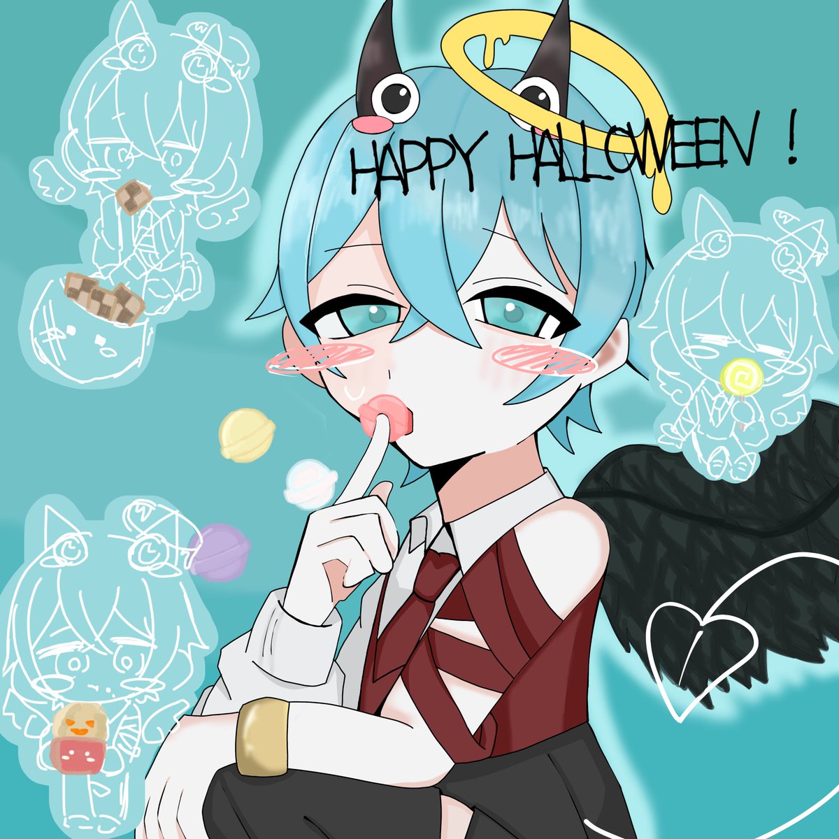 こちらのご企画で参加させて頂きました✨️
ほんとに素敵な企画をありがとうございました‼️
#溜まり場のハロウィン企画2025