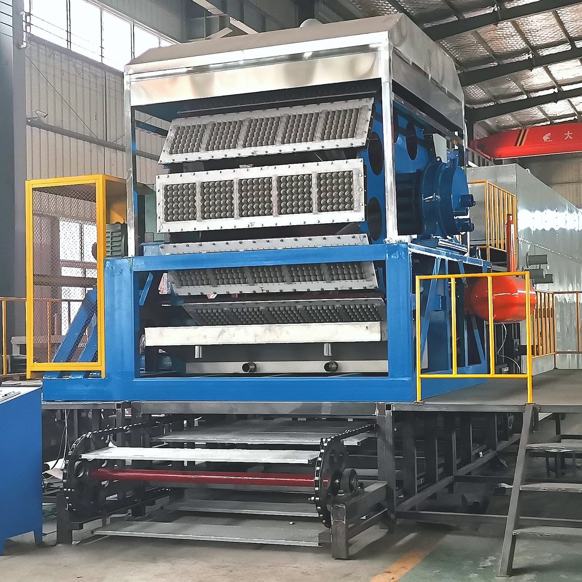 HenanFuyuan's tweet image. 🌱 Eco-Friendly Egg Tray Machine! Uses recyclable materials, zero waste. Stable performance, perfect for green egg-packing businesses!
If you are interested in us,welcome to visit:fymachine.com 
#eggtraymachine #papermachine #machinery #mechanic 
#EggTrayAutomation