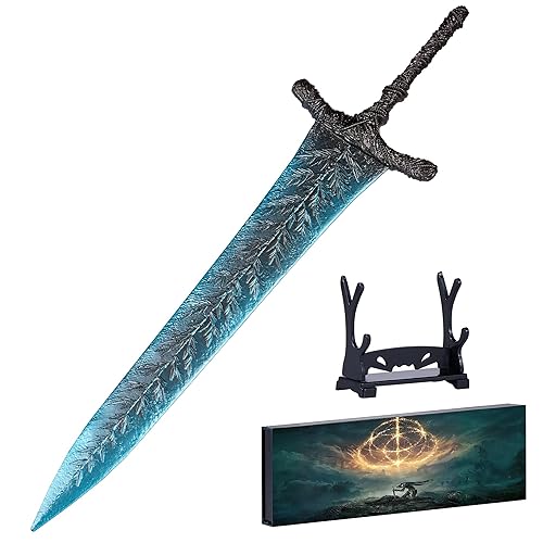 I just received RACEROCKET Elden Ring Dark Moon Greatsword Straight Knight's Sword Model 11.8-Inch Metal Craft Sword with Display Stand Action Figure Collectible Toy Desk Decor Party Supply Gi from sprout via Throne. Thank you! throne.com/birdieboba #Wishlist #Throne