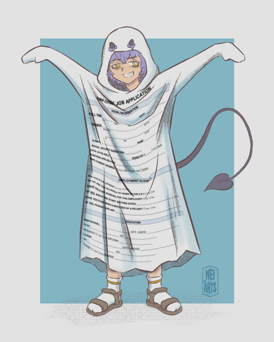 Last hour costume ideas... happy halloween 🎃