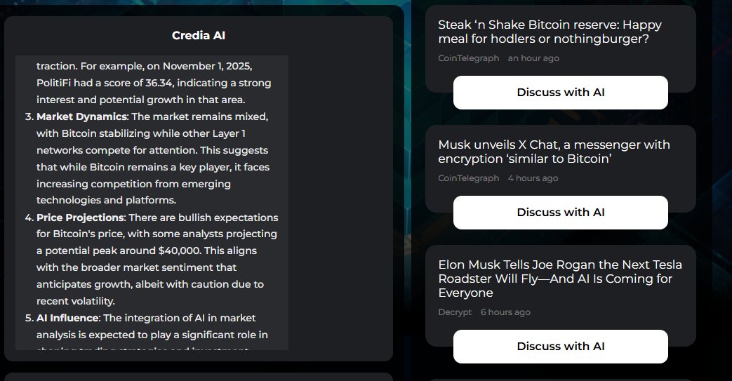 vianto's tweet image. this is awesome answer #CrediaLayer #SignalChat
@credia_layer