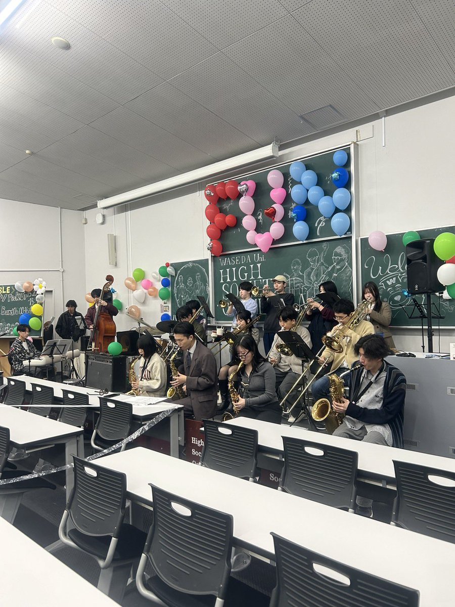 11/1 本日の早稲田祭 ハイソステージ 15号館301教室 ただいま開場致し