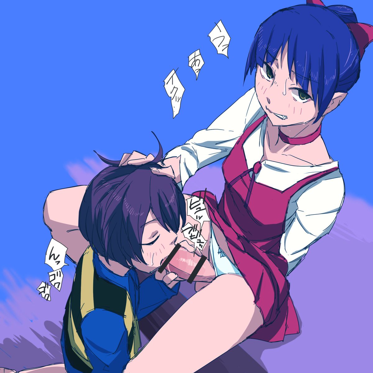 #三連休はフォロワーが増えるらしい 
今日明日描けそうにないから過去再掲 