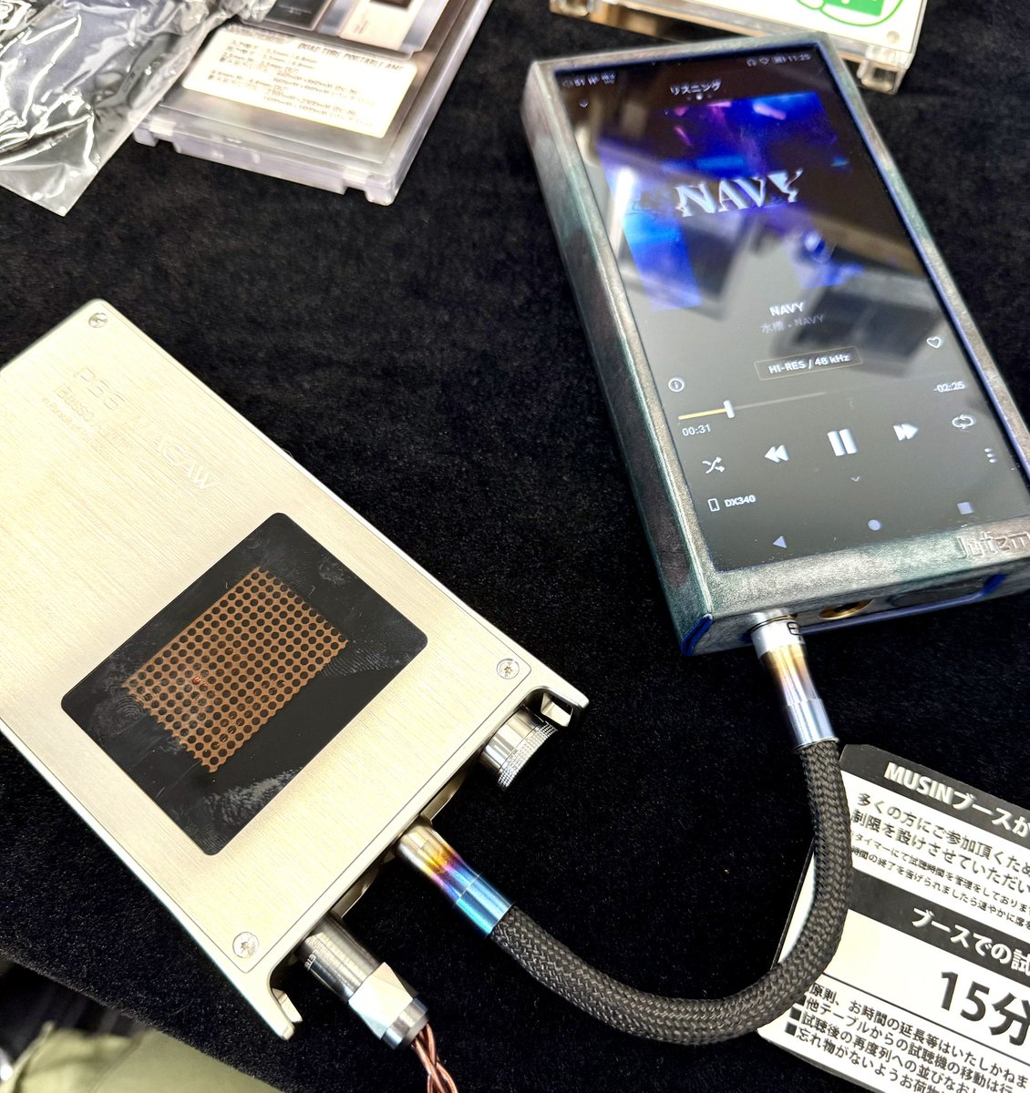 AIMS × ESSENCE AUDIO コラボ OG-01 4.4 2pin AIMS × ESSENCE AUDIO