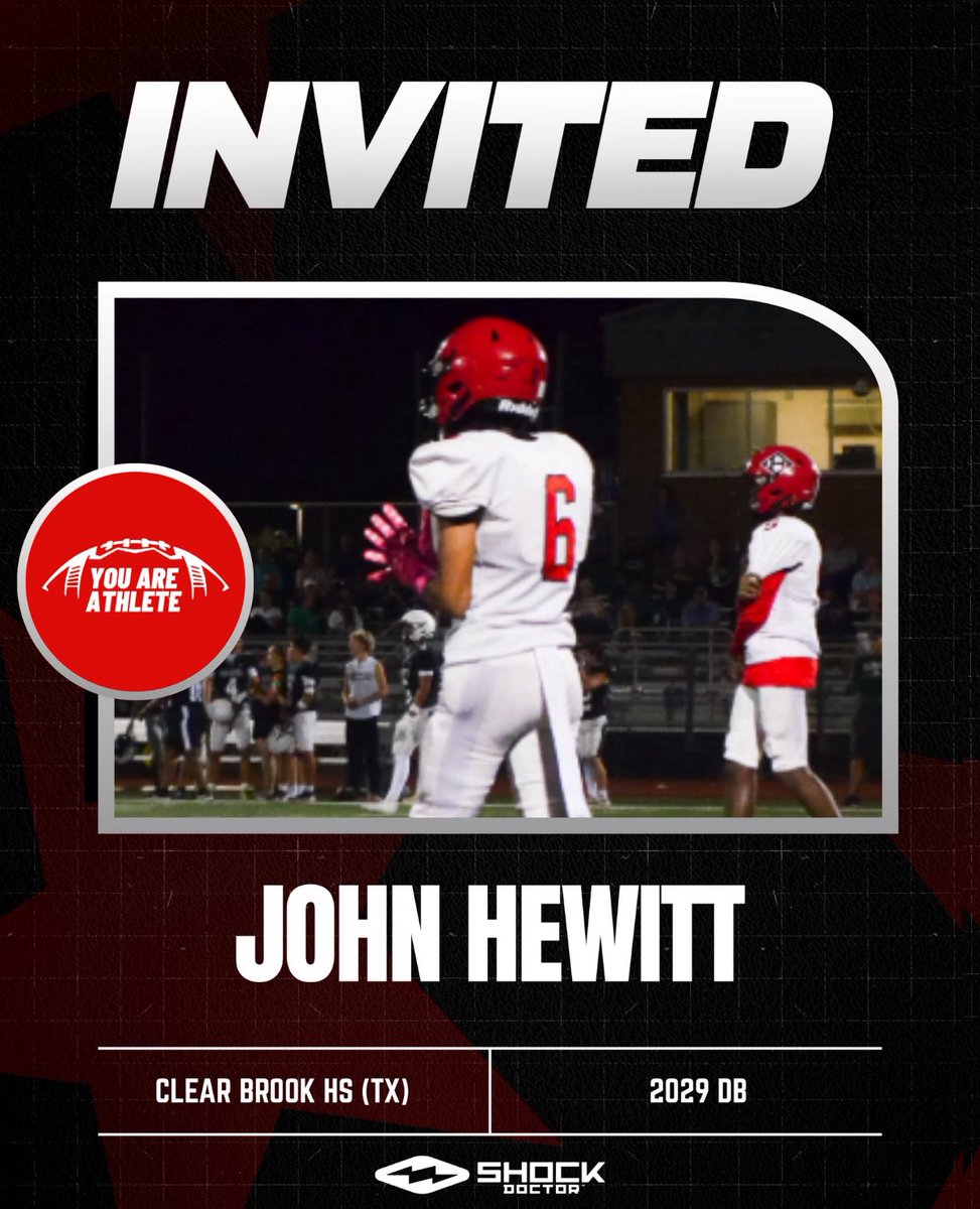 super grateful for this opportunity thank you so much <a href="/youareathlete/">You Are Athlete</a> 
<a href="/CBWolverineFB/">Clear Brook Football</a> <a href="/Get__Recruited/">Get Recruited</a> <a href="/CBHS_Recruits/">Clear Brook HS Recruits</a>
