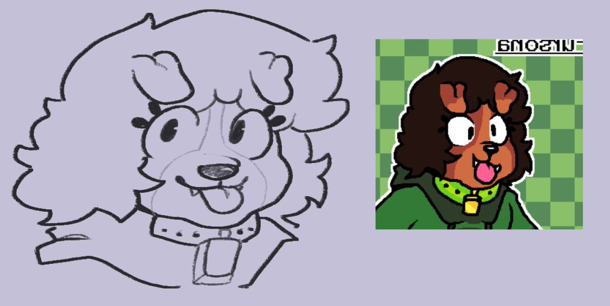 david_sketches's tweet image. .@Marshadow_Slime Woof!