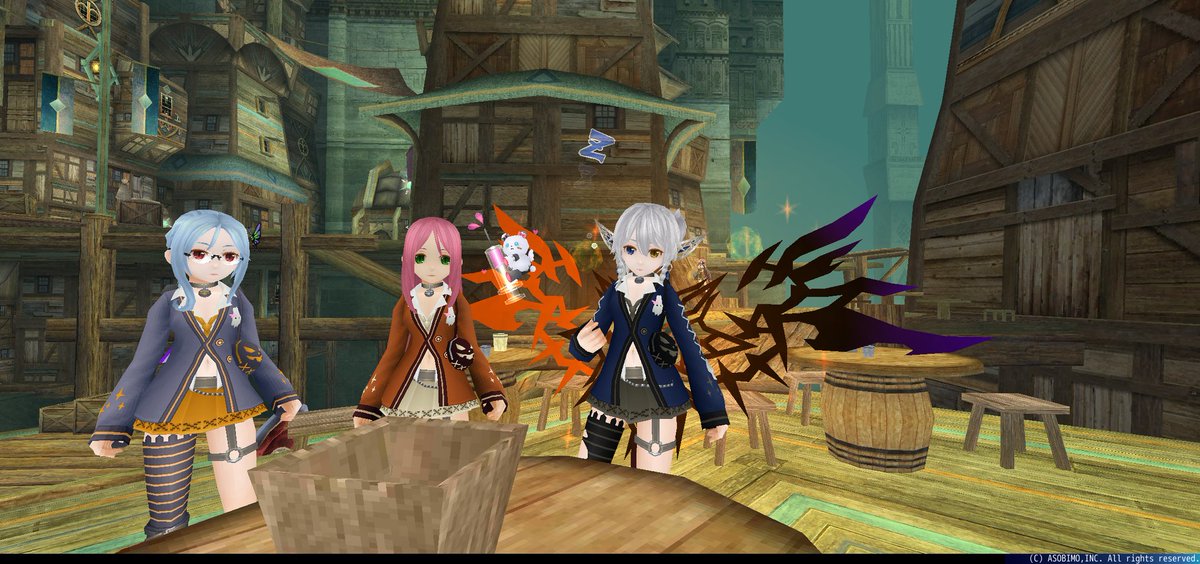 faize1220_0's tweet photo. ハロコス着て
ホラの酒場で雑談。

レア出現ノーマルタイプ（亥）か椅子か
わからんかったな笑

今年のハロ服は
濃い色綺麗に染まる。

メンズは…まぁ…ドンマイ。

＃トーラム
＃ハロウィーン https://t.co/r0nmHYXjut