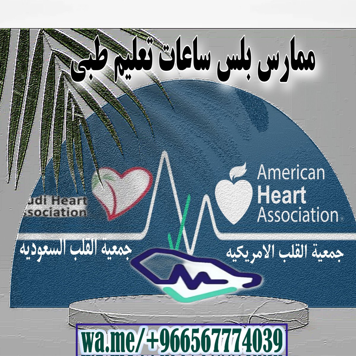 🔵 خدمات ممارس الصحي بين يديك! 🔵
📌 كل ما تحتاجه لتجديد بطاقة الهيئة بسهولة:

✅ ساعات CME معتمدة (10 - 60 ساعة)
✅ دورات إنعاش معتمدة:
 BLS
 CPR
 ACLS
 PALS
✅ شهادات رسمية تناسب تخصصك
✅ دعم مباشر خطوة بخطوة
#شهادة_في_كل_دورة
    تواصل معانا واتس wa.me/+966567774039