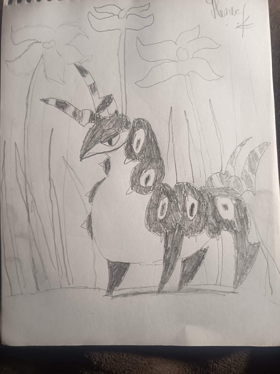 TheHenec's tweet photo. Día 9: Chibi

No es "Chibi" como tal, o eso creo dx
Solo hice lo que pude
Una Scolipede demasiado pequeña como para que las flores le parezcan árboles.

#PMDtober #traditionalart https://t.co/QC6nTBmPRE