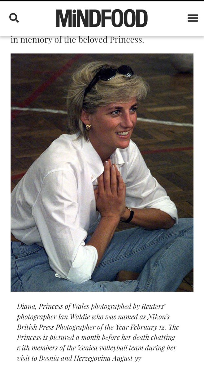 meerlycat's tweet photo. By Reuters’ photographer Ian Waldie who was named as Nikon’s British Press Photographer of the Year February 12. The Princess is pictured a month before her death chatting with the Zenica volleyball team during her visit to Bosnia and Herzegovina.

#Facebook
#AkersLiesStill https://t.co/zJNCfY5uHy