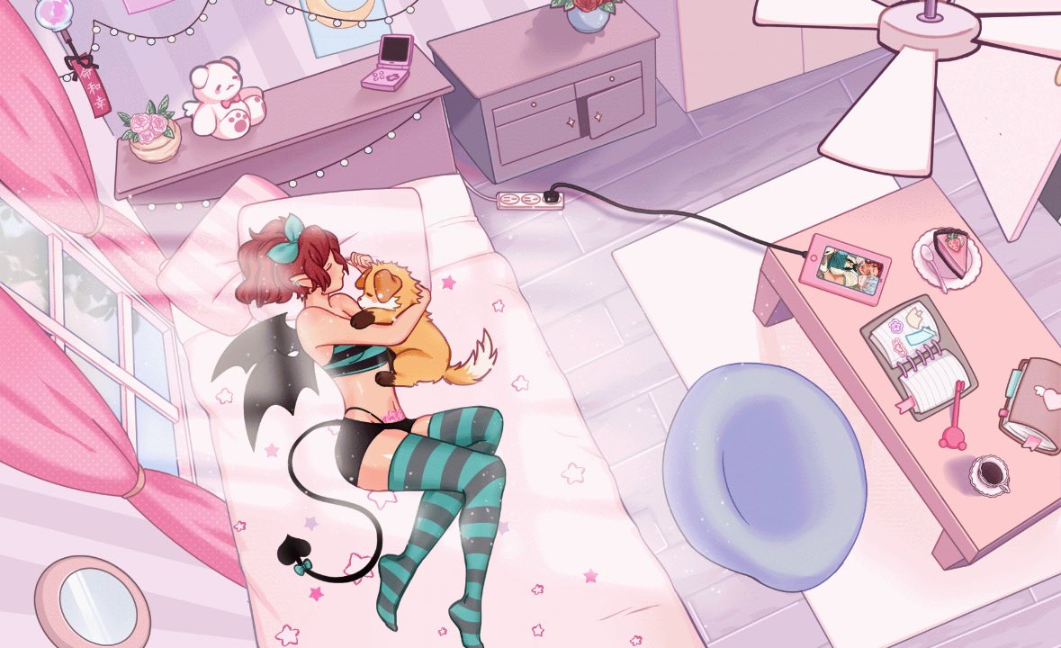 Airewa || Local Succubarista 🩵☕️🍰 tweet media