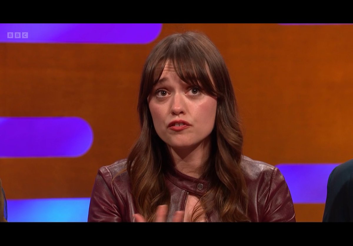 KDCunliffe's tweet image. There is something incredibly loveable about Aimee Lou Wood.

She’s so unassuming and probably doesn’t realise how brilliant she is.

She’s an absolute star.

#aimee 
 #grahamnorton
#aimeelouwood 
#grahamnortonshow
#gnshow