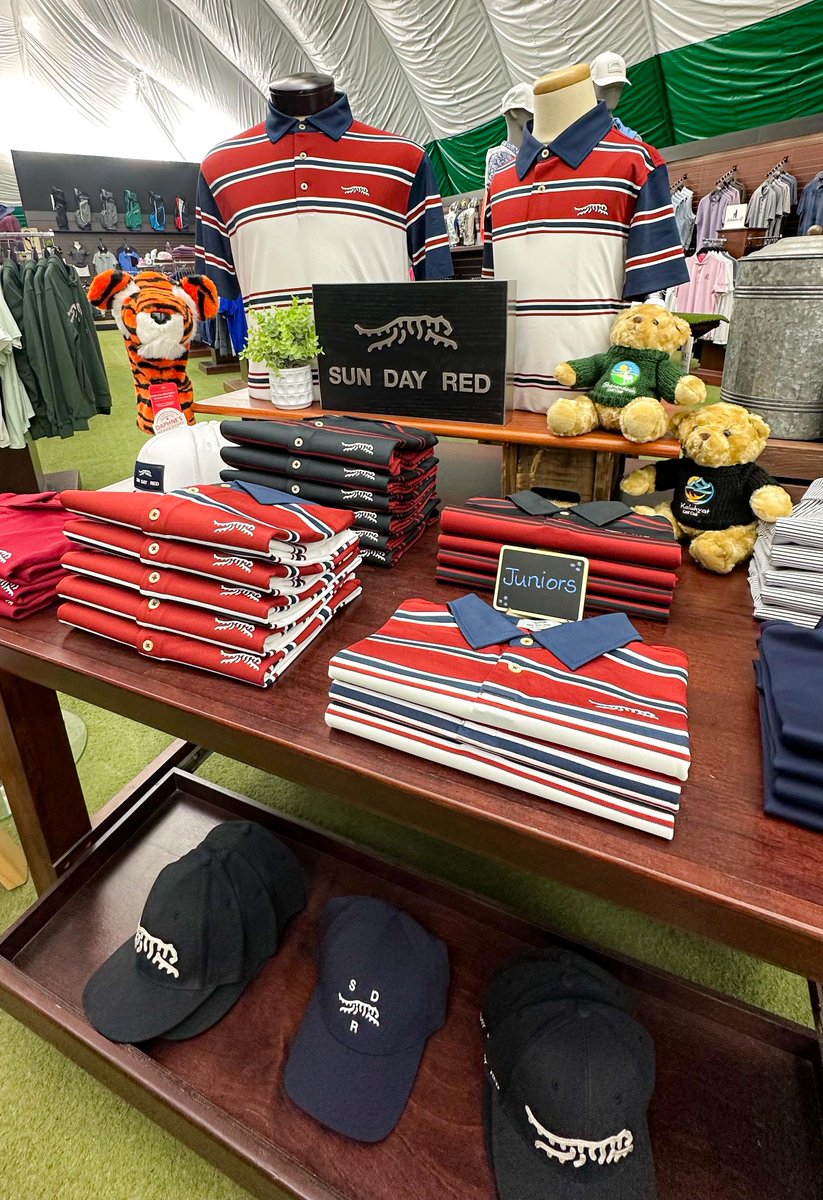 TSGolf's tweet image. SUN DAY RED’s ’92 collection has landed at The Sportsplex! 🎉