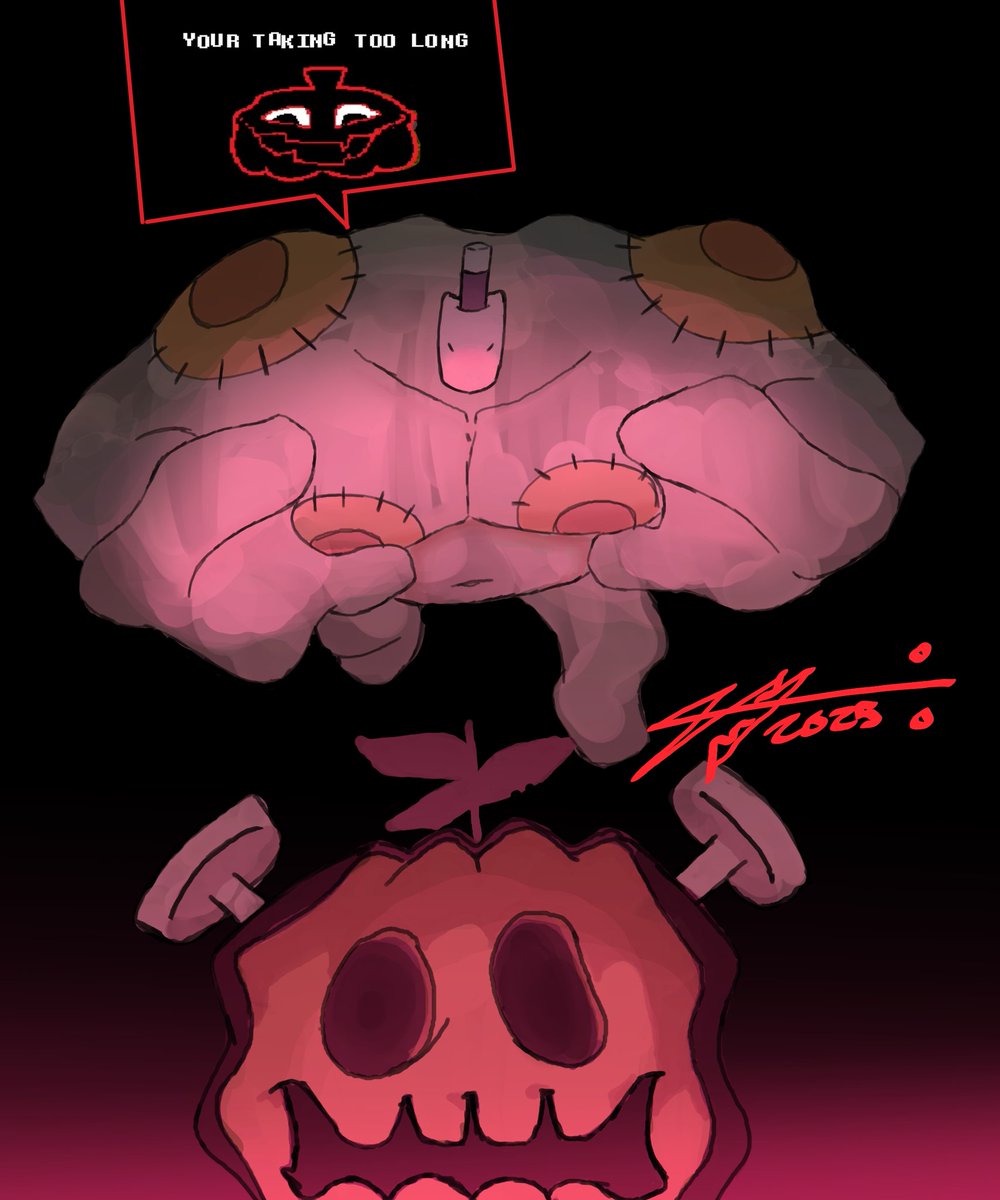 Snoozingfr's tweet photo. YOUR TAKING TOO LONG 

#DELTARUNE https://t.co/jmc3Kh99Gh
