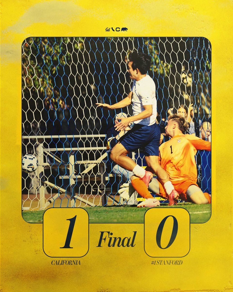 Cal wraps up its first home win of the season over No. 1 Stanford 1-0!!!! ( 📸 by Al Sermeno / <a href="/KLCfotos/">KLC ƒotos ✨</a>  ) #BigClasico #GoBears